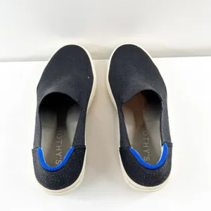 Rothy's The Original Slip On Loafer Sneakers Flats Black 7.5 thumbnail 4