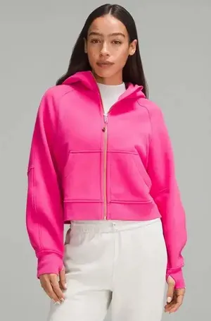 Lululemon Full-Zip Scuba Hot Pink  thumbnail 1