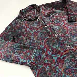Vintage Paisley Motif Nightshirt | Size M thumbnail 11