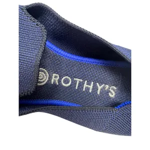 Rothy’s The Loafer Solid Navy Blue Round Toe Flats 7 thumbnail 6