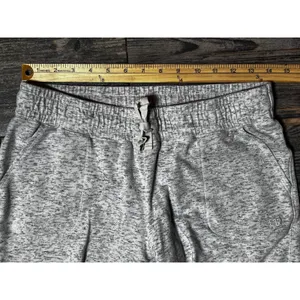 Albion Fit At Ease Joggers Marled Grey White Small Sweatpants Athleisure‎ Yoga thumbnail 5