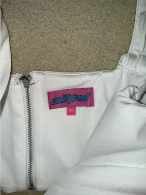 Edikted White Corset Top thumbnail 4