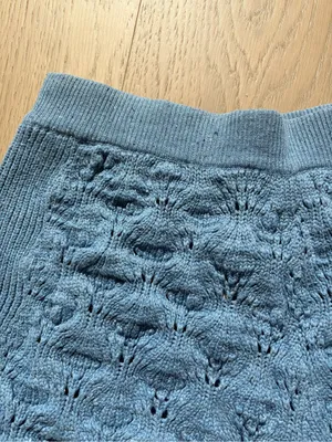 Spell blue knit bonfire organic cotton shorts thumbnail 8