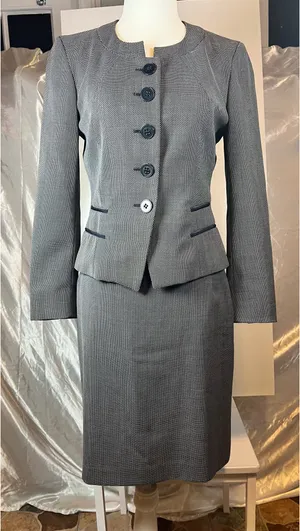 Max Mara 2 Skirt High-Rise Wool Pencil thumbnail 1