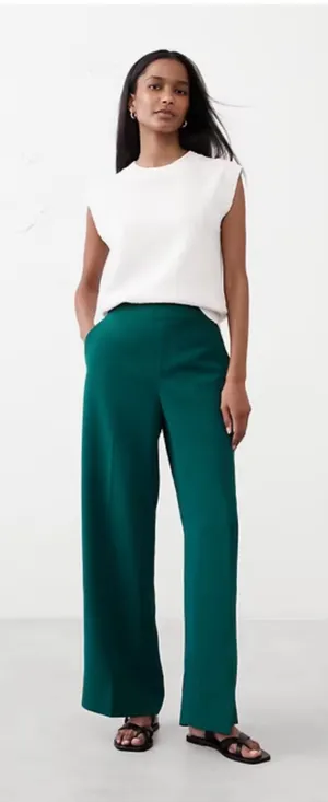 Banana Republic Wide Leg Pants - Crepe thumbnail 1