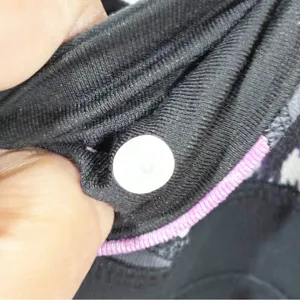 Lululemon Printed Waist Black Pull On Flare Leggings Size‎ 2 thumbnail 3