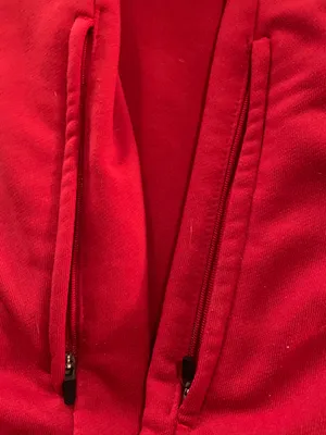 Nike Vintage Red Zip Up Hoodie Jacket thumbnail 7