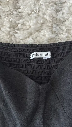 Reformation Reign Top Black thumbnail 3