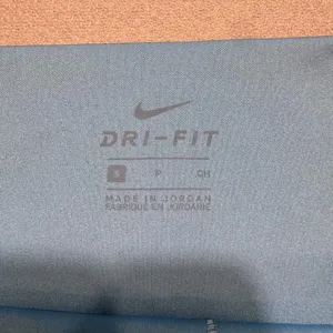 Nike Women's Dri-Fit Blue 7/8 Leggings thumbnail 3