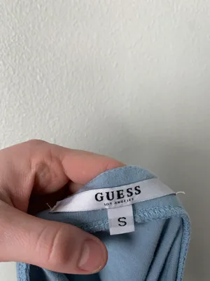 Guess Blue Thong Bodysuit thumbnail 2