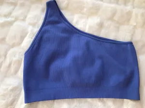 Set Active Ribbed One Shoulder Bra thumbnail 2