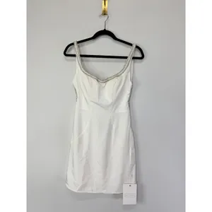 NEW Mac Duggal Savannah Dress White Size 6 Cocktail thumbnail 2