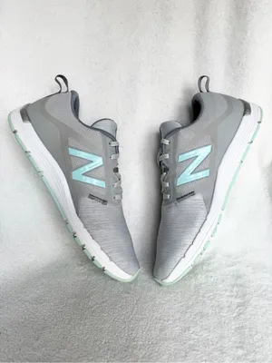 New Balance Womens Gray WX577LG5 Running Shoes Cross-Trainers Size 8 wide width thumbnail 6