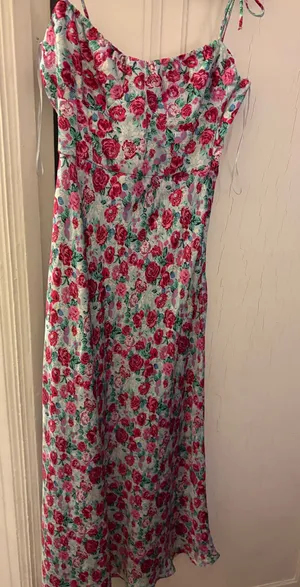 ZARA Floral Dress thumbnail 1