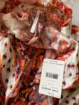 Free People Boho Nwt  Shirt thumbnail 4