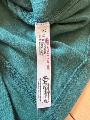 Free People The Rickie Ribbed Mock Neck Top Forest Green SP thumbnail 4