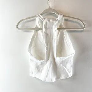 FP Movement All Clear V Neck Ribbed Racerback Cami Tank Top White M/L thumbnail 6