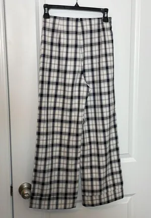 Princess Polly wide leg plaid pant thumbnail 5