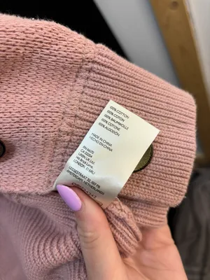 Free People Chamomile Oversize Cardigan in Rose thumbnail 10