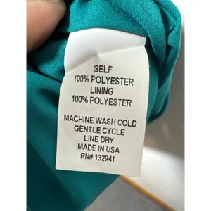 Amanda Uprichard Roxi Mini Sheath Sleeveless Dress in Teal Green Women's S thumbnail 6