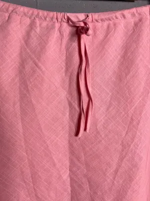 Petal & Pup Cotton Urawstring Mint Skirt in Pink. Size XL thumbnail 6