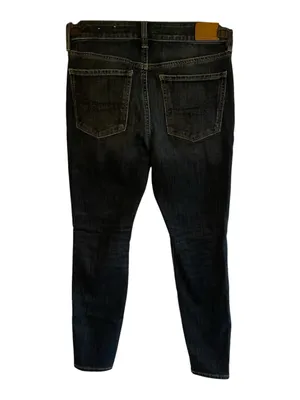 American Eagle Super Hi-Rise Jegging Women’s 6 Dark Wash Jeans Distressed thumbnail 3