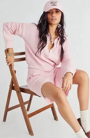 Free People | Carter Sweater Shorts thumbnail 7