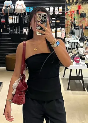 Bershka Bandeau knit top thumbnail 2