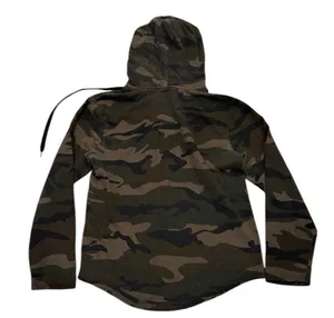 Chicago Bulls Camo Hoodie Sweatshirt NBA Camouflage Green Red Black M thumbnail 2