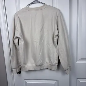 Disney Parks Walt Disney World Mickey Sweatshirt Cream Off White S Pullover Y2K thumbnail 3