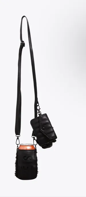 NWT BEIS the Koozie Sling in black thumbnail 1