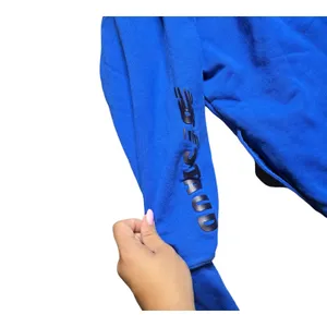 New Balance x Staud Blue Mock Neck Sweatshirt‎ Size: S thumbnail 6