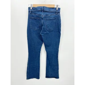Ann Taylor Factory Womens‎ Dark Wash Denim Bootcut Jeans Mid Rise Size 0 592360 thumbnail 2