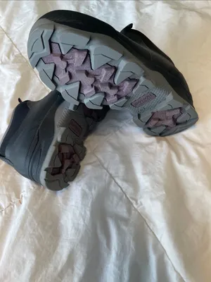 Women’s Black Waterproof Winter Slip-On Boots with Pink Logo thumbnail 10