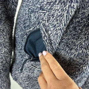 The‎ North Face Women's Osito 2 Full Zip Fleece Jacket in Navy Heather Size Med thumbnail 6