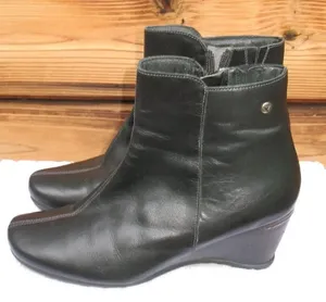 Pikolinos Black Ankle Boots 10 10.5 thumbnail 1