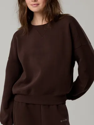 Aerie Cloud Fleece Classic Crewneck Sweatshirt thumbnail 1