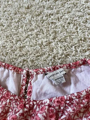 American Eagle Floral Cut Out Romper  thumbnail 6