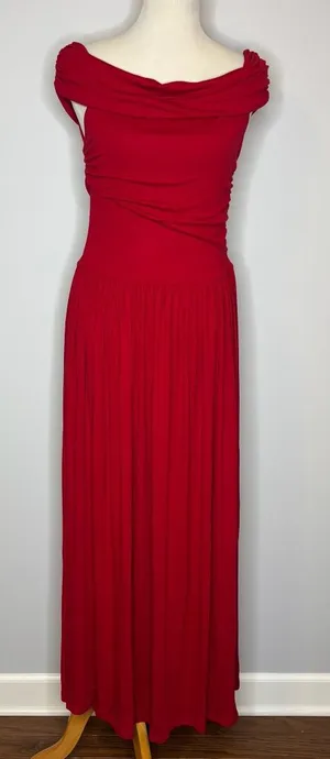 Runaway The Label - Red Manalla Maxi Dress thumbnail 1