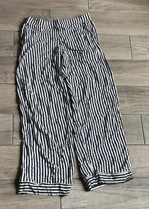 Lively Navy and White Striped Pants thumbnail 1
