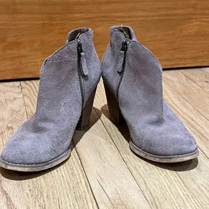 Susina Kayden Lea Ankle Booties Suede Genuine Leather Boots thumbnail 9