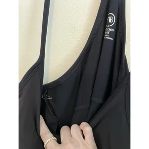 Tuckernuck Addison Bay Active Dress Size S Black‎ Racerback Built In Shorts thumbnail 6
