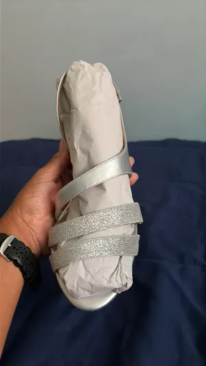 Silver glitter sandal Naturalizer 8w thumbnail 3