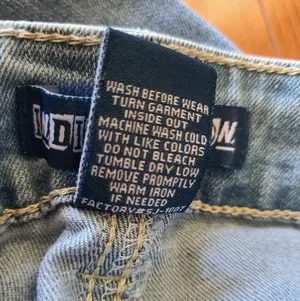 Indigo Fusion Distressed Jeans Size 14 thumbnail 9