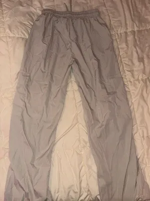 Grey cargo pants Gray Size M thumbnail 2