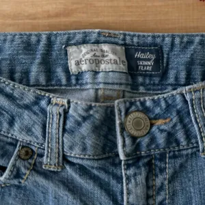 Aeropostale Y2K Low Rise Light Blue Slim Flare Jeans thumbnail 8