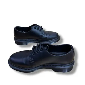 Dr Martens 1461 Mono Smooth Black Leather Oxford Shoes 6W/5M thumbnail 2