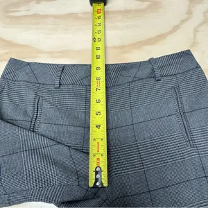 Loft Petite Women’s Plaid Flare Classic Everyday‎ Career Trouser Pants 8P Gray thumbnail 10