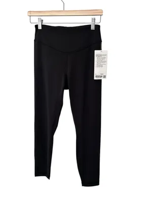Lululemon Wunder Under SmoothCover High-Rise Tight 25" Size 8 Black NWT thumbnail 5