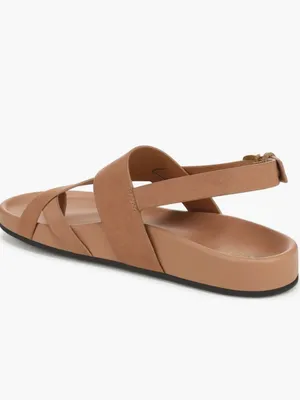 NWT Franco Sarto Beryl Toe Loop Slingback Sandal 10 M, SUNSET BLUSH PINK thumbnail 2